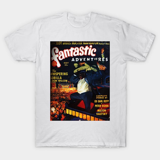 Fantastic Adventures Magazine T-Shirt by babydollchic